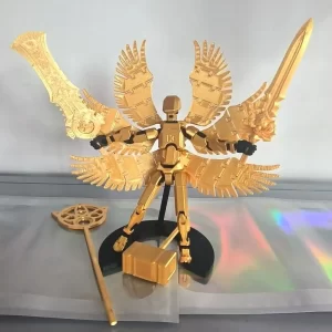 Desktop Decoration 3D Printed T13 Action Figure ABS Shapeshift Robot Robot Dummy Action Figures Model Multi-Jointed Movable 2