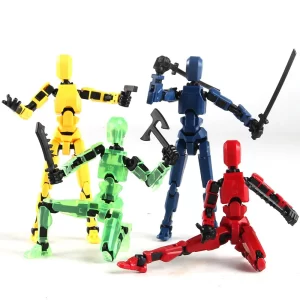 Multi-Jointed Movable Shapeshift Robot 2.0 3D Printed Mannequin Dummy 13 Action Figures Toys Kids Adults Parent-children Games 1