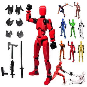 Multi-Jointed Movable Shapeshift Robot 2.0 3D Printed Mannequin Dummy 13 Action Figures Toys Kids Adults Parent-children Games 6