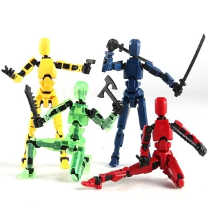 New Titan 13 Action Figures T13 Figure 3D Printed Multi-Jointed Movable Lucky 13 Action Figure Nova Figure Dummy Have Luminous 2